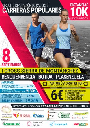 Imagen I CROS SIERRA DE MONTÁNCHEZ (Benquerencia-Botija-Plasenzuela)