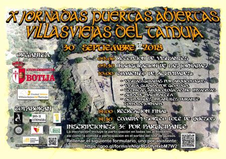 Imagen X JORNADAS DE PUERTAS ABIERTAS VILLASVIEJAS DEL TAMUJA - 30 DE SEPTIEMBRE DE 2018