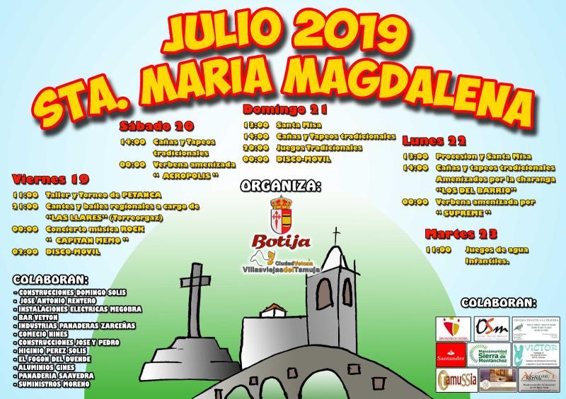 Imagen BOTIJA: FIESTAS STA. Mª MAGDALENA